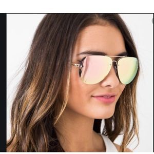 Quay Australia | Muse 65mm Mirrored Avaitors